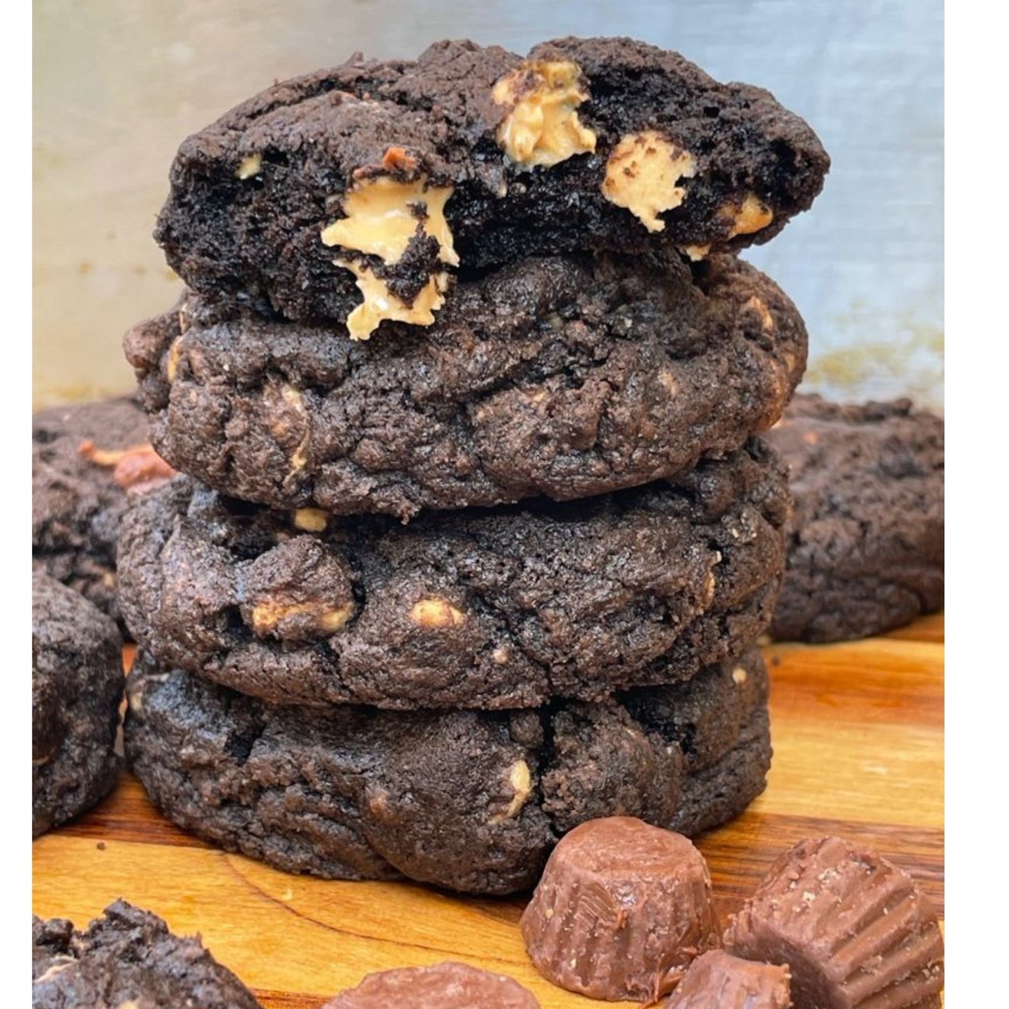 REESE'S Chewy Chocolate Cookies