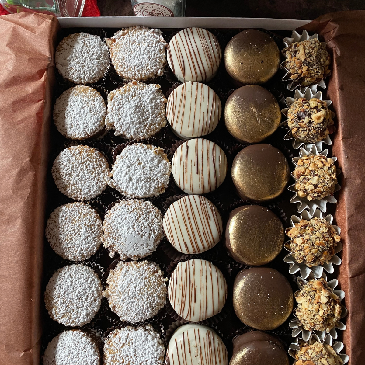 The Celebration Box | 30 Assorted Alfajores & Nutella Chocolates