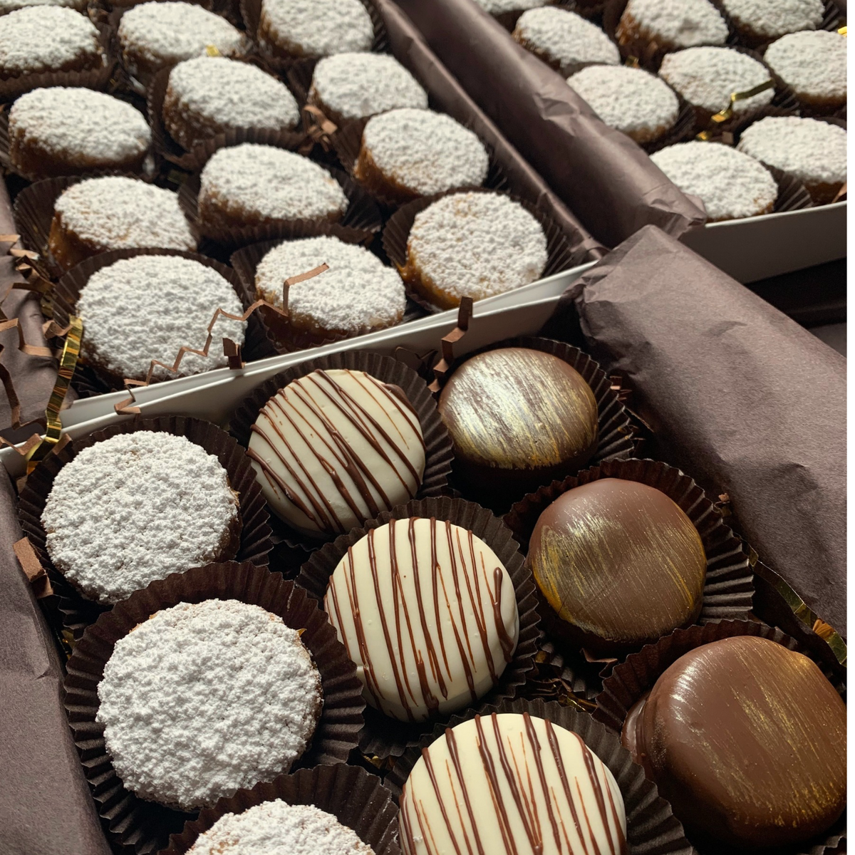Alfajor Gift Trio Bundle: 45-Piece Alfajores with Dulce de Leche